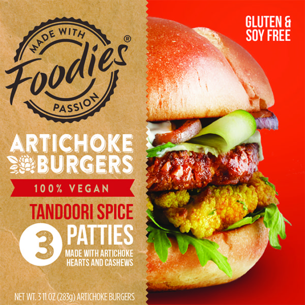 Artichoke Burgers - Tandoori Spice