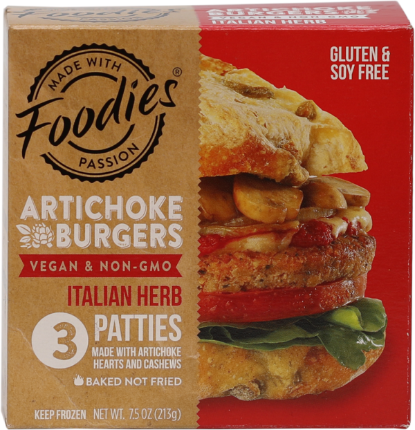 Artichoke Burgers - Italian Herb